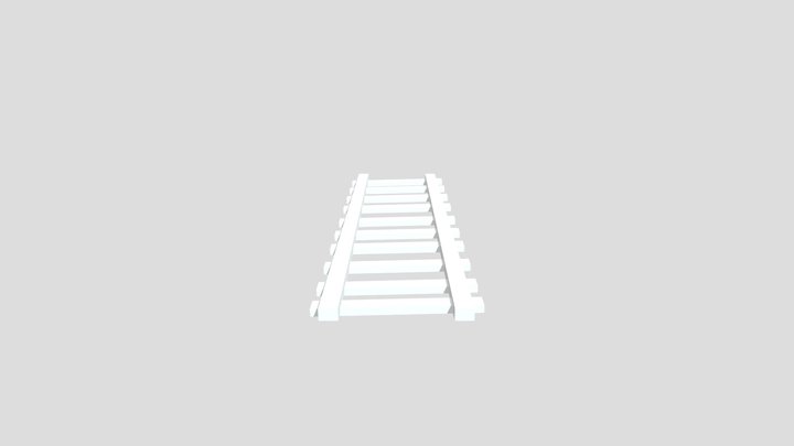 Simple Rail 3D Model