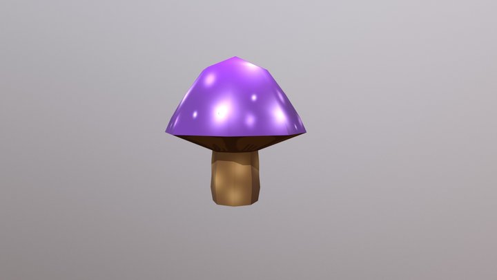 mushroom C4D 3D Model
