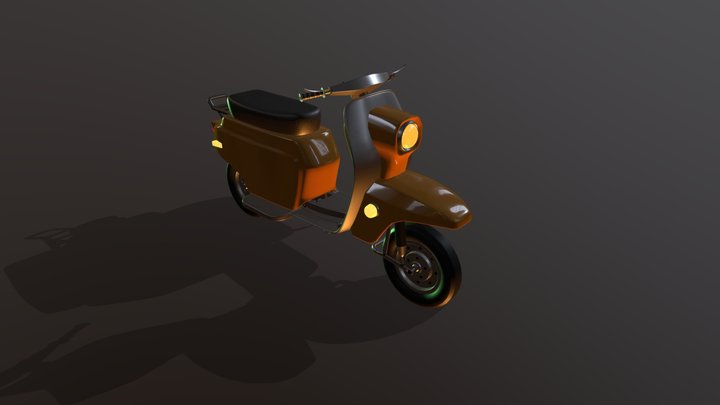 Vespa (On Progress) 3D Model