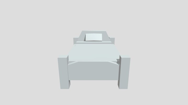 Bed Model 3D Model