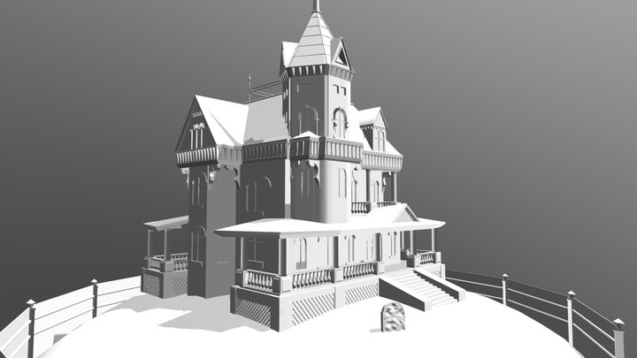 Haunted House 2 3D Model