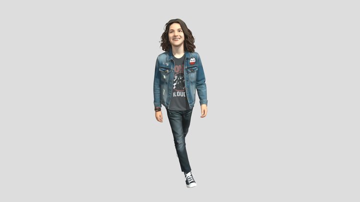 Denim Rocker on the Move – Kostenloses 3D-Modell STL