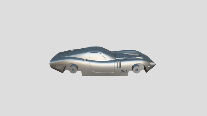 studio Bizzarrini 5300 GT strada Scala 18 3D Model