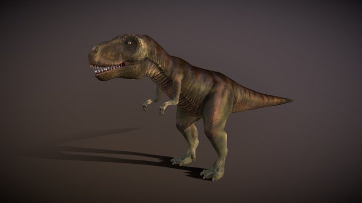 3DRT - Dinosaurs - Tyrannosaurus 3D Model