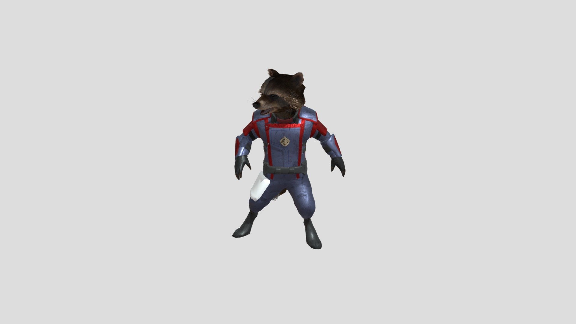 rocket racoon from mcu - Download Free 3D model by anx1ty [aa18b8b ...