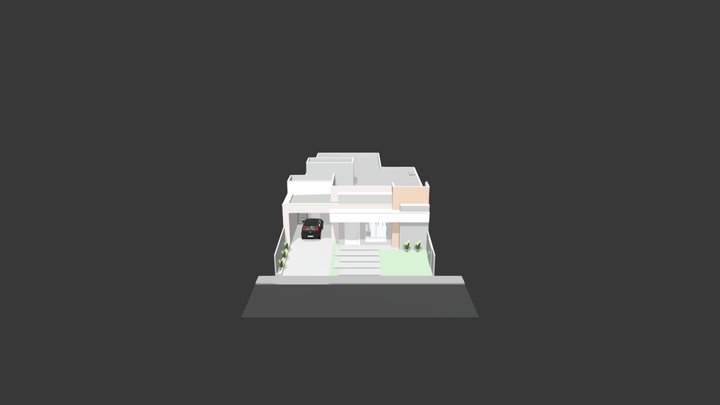 Projeto Casa Mountain High - Eng. Benhur Gelbcke 3D Model