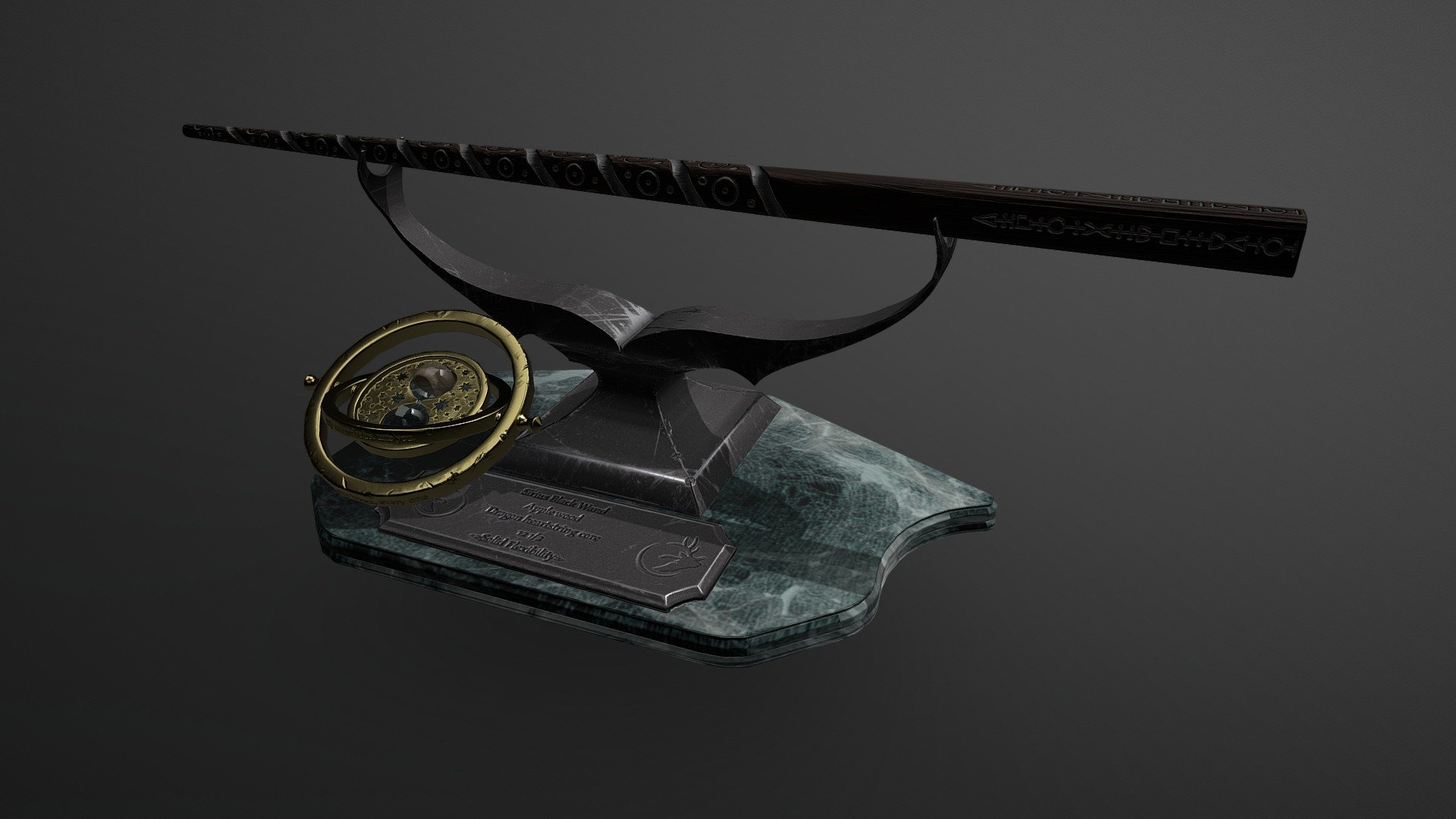 WIP-Sirius Black Wand and timeturner