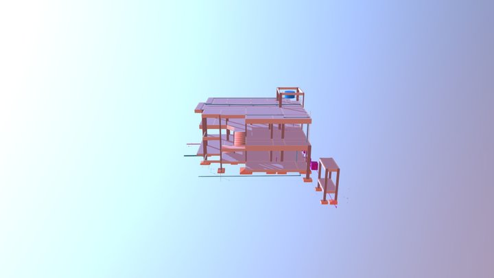 Hidrossanitário Compatibilizado 3D Model