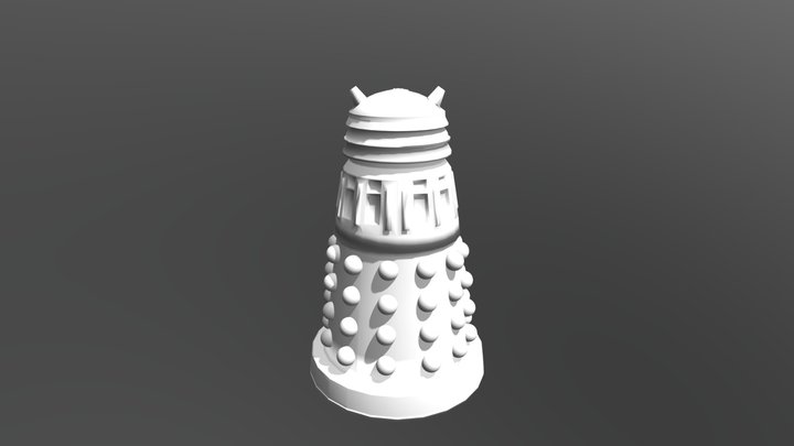 Doctor Who Dalek 3D Model