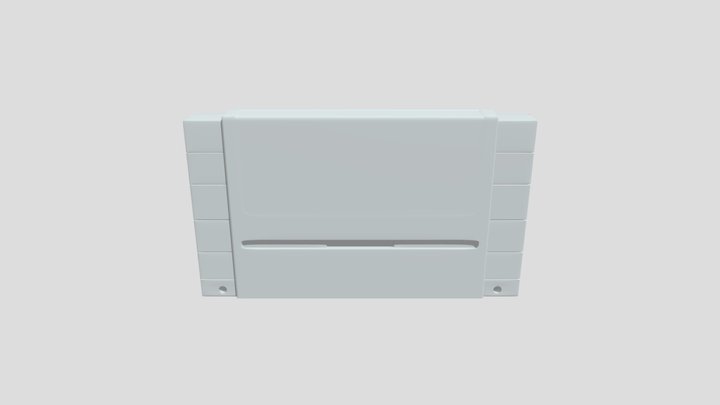 SNESCart 3D Model
