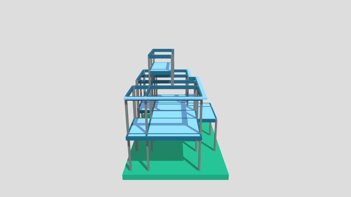 Projeto Multifamiliar R.P.M 3D Model