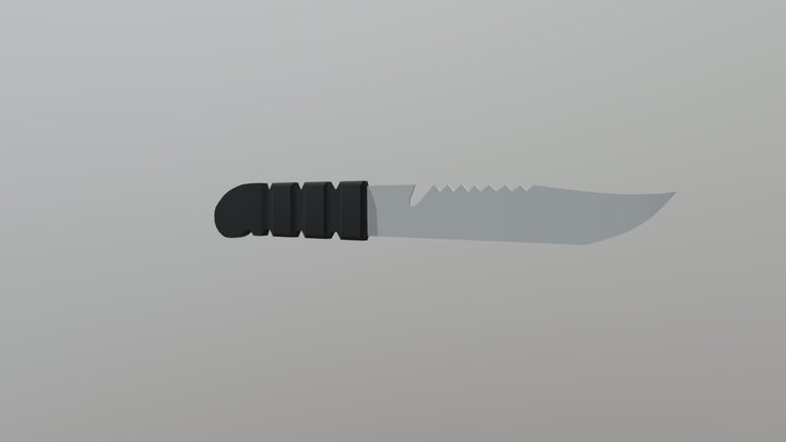 3D Knife 3D Model