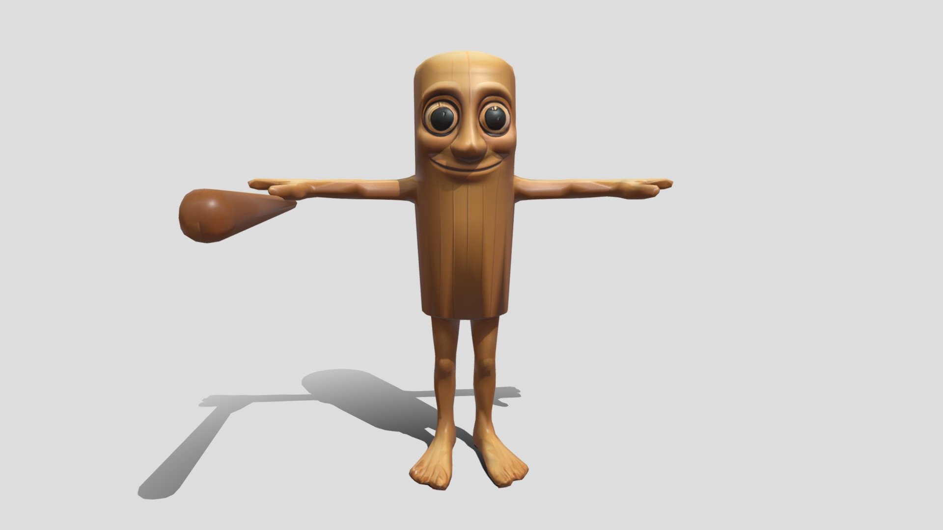 Tung Tung Sahur - Download Free 3D model by shtran [aa1e90e] - Sketchfab