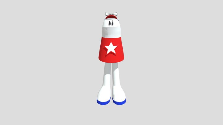 Homestar Runner 3D Model