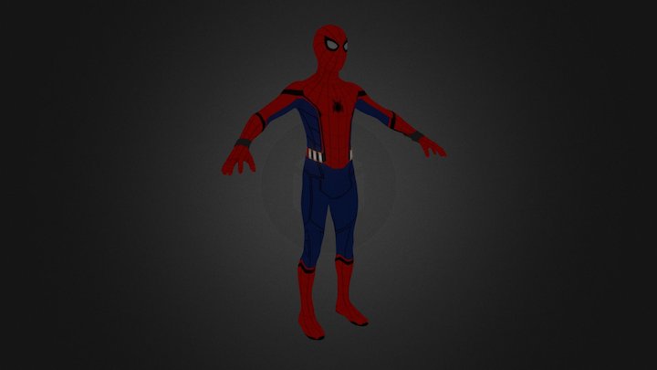 Spider-Man Homecoming 3D Model