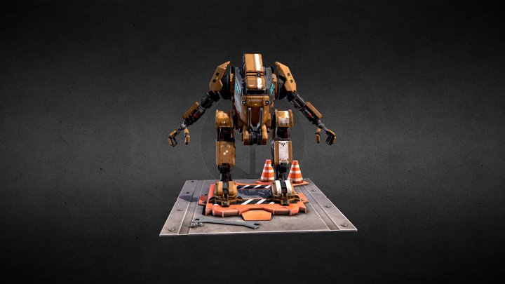 Robot 3D Model