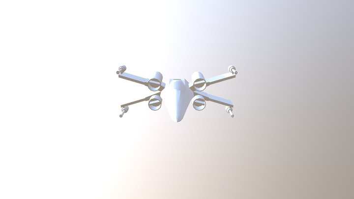 Xwing 3D Model