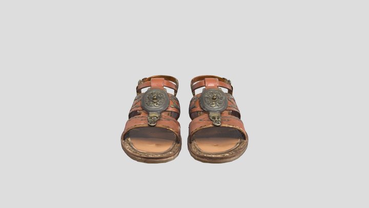ancient Greek sandals for women – Free 3D Model STL