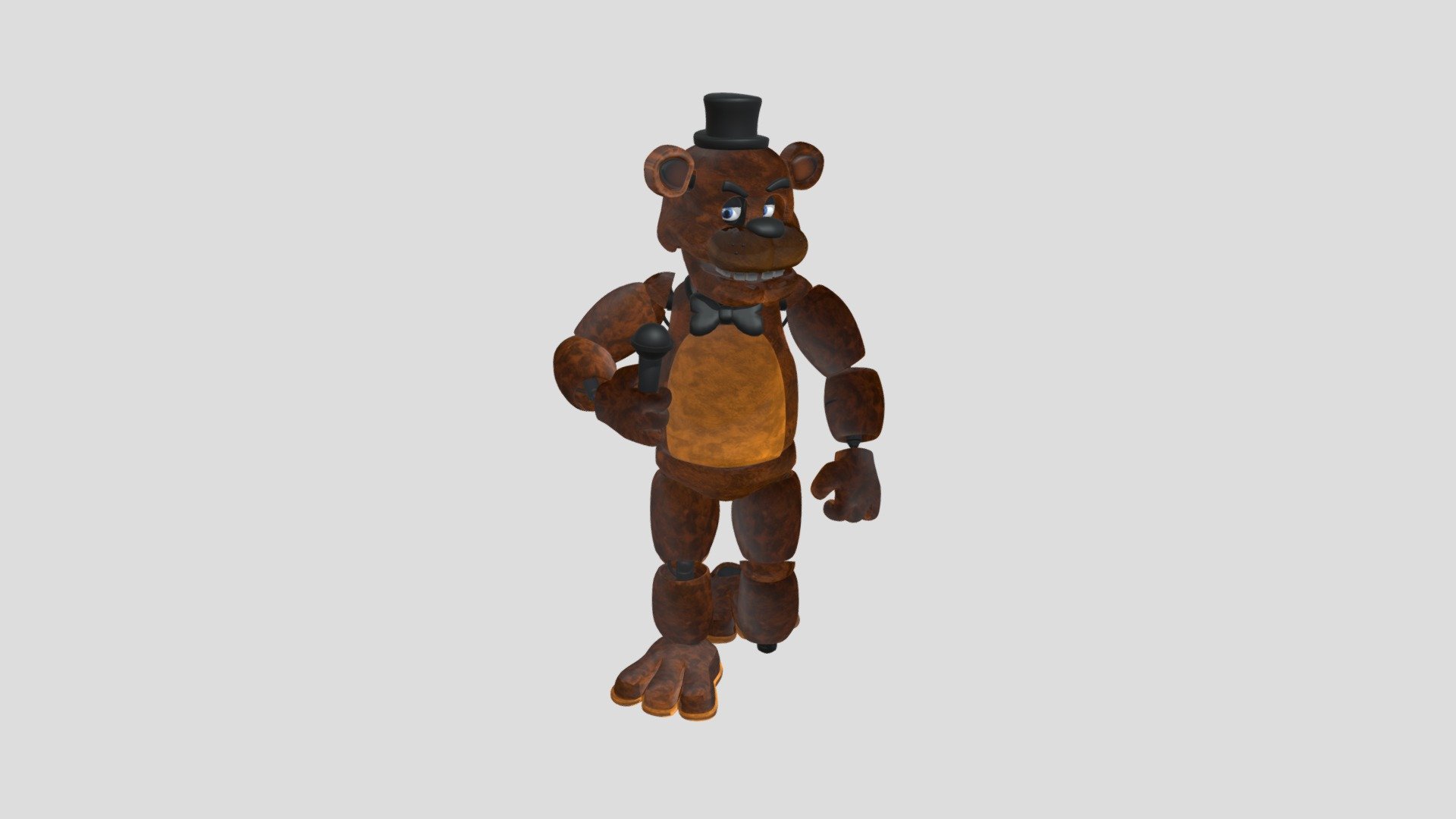 FreddyFazbear - Download Free 3D model by SnownP3d (@Standknifez ...