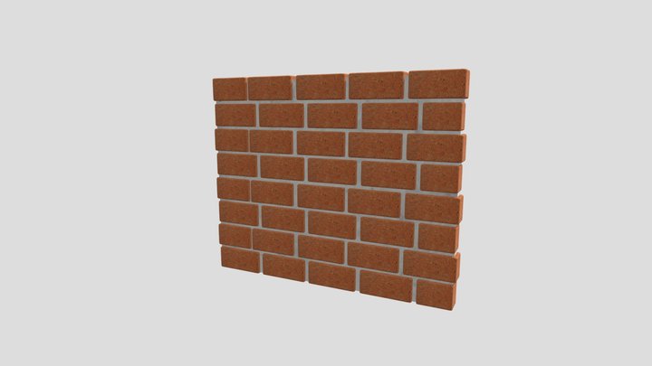 brick wall 3D Model