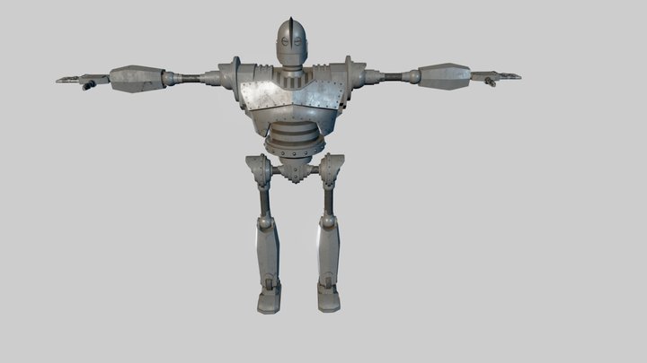 The Iron Giant 3D Model