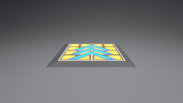 Launch Pad Mesh 3D Model