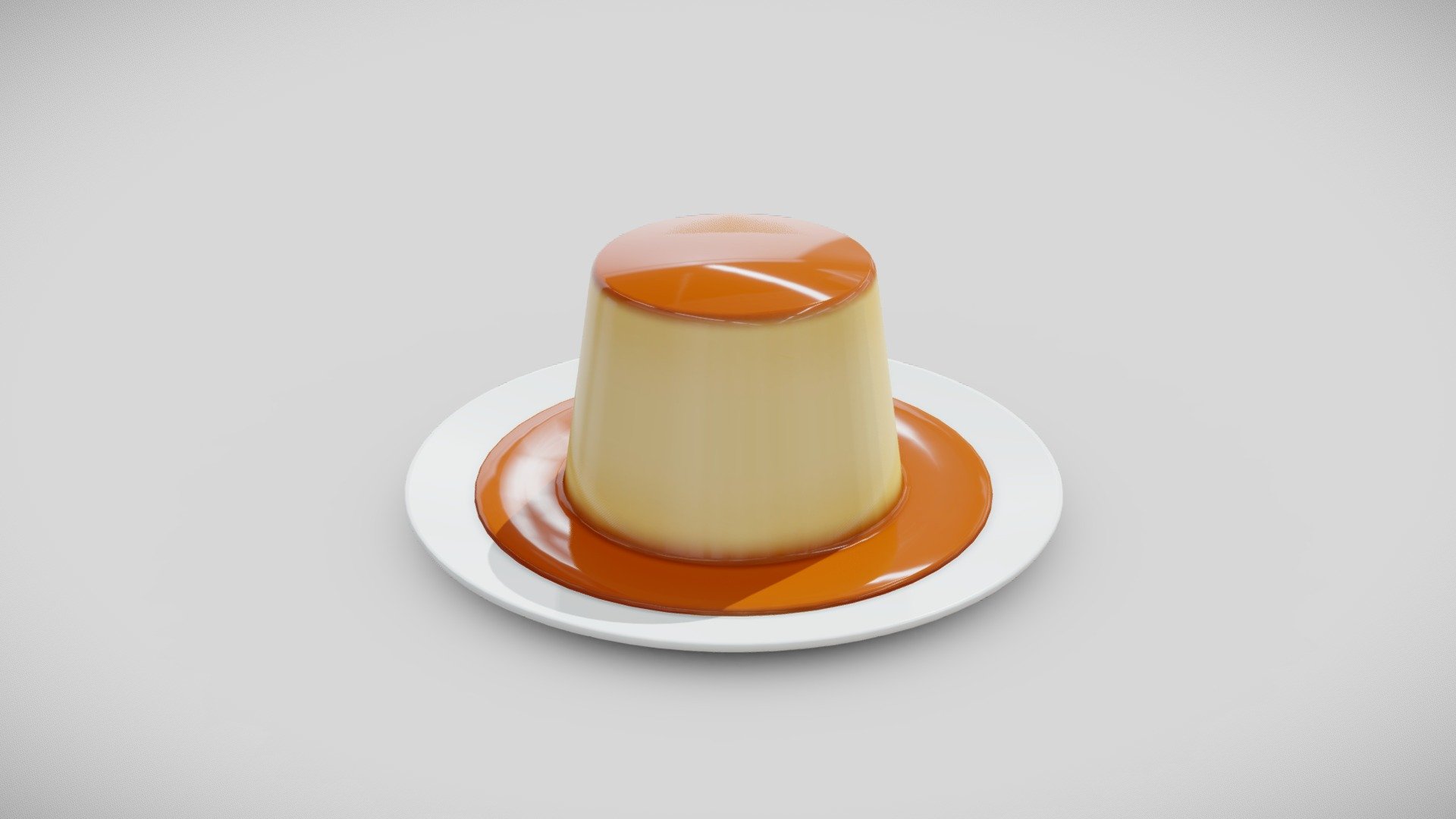 Pudding Buy Royalty Free 3D model by Vanessa Araújo (vanessa3d