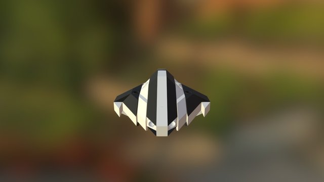 Piranha Fighter Mk IV 3D Model
