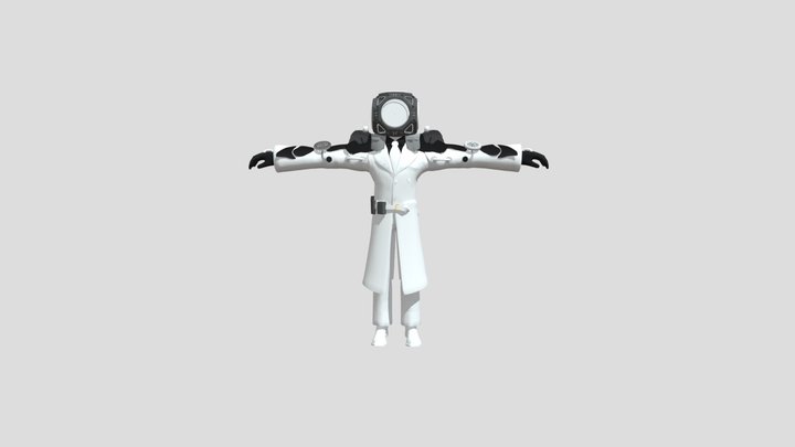 Future Clockman 3D Model