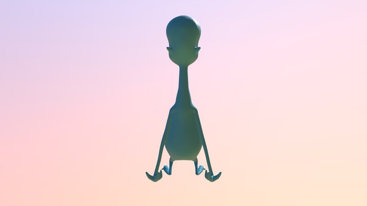 Zinzin de l'espace concept 3D Model