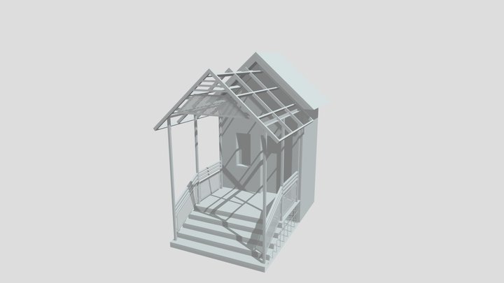 крыльцо 3D Model