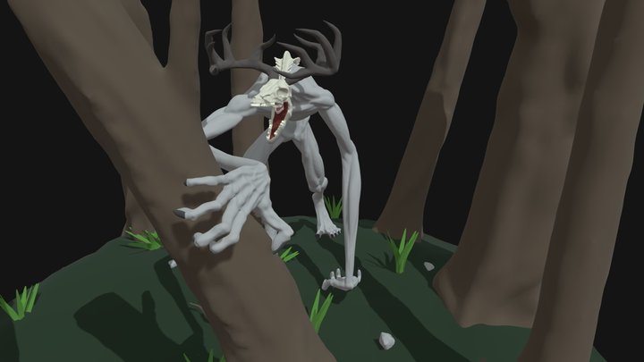 Wendigo 3D Model