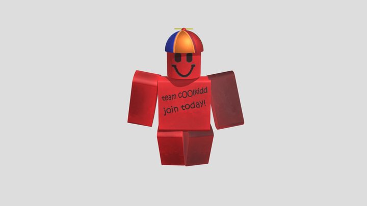 C00llkidd With Silly Hat 3D Model