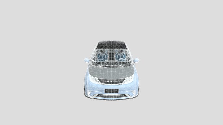 BYD DOLPHIN 2025 – Free 3D Model STL