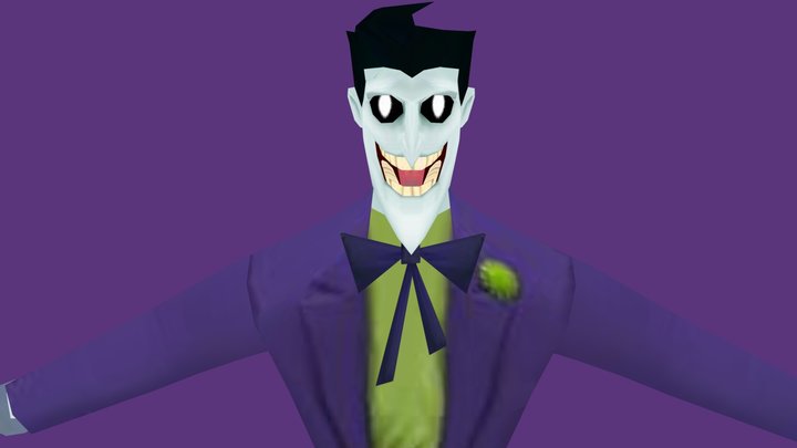 Batman Rise Of Sin Tzu Joker 3D Model