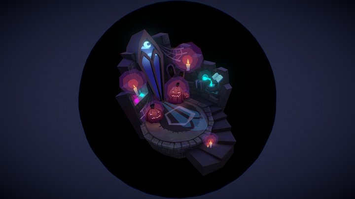 Haunted Lair 3D Model