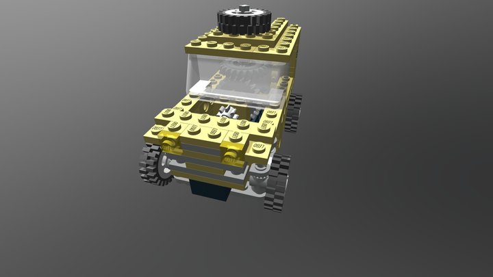 Universal Set 84 Jeep 3D Model
