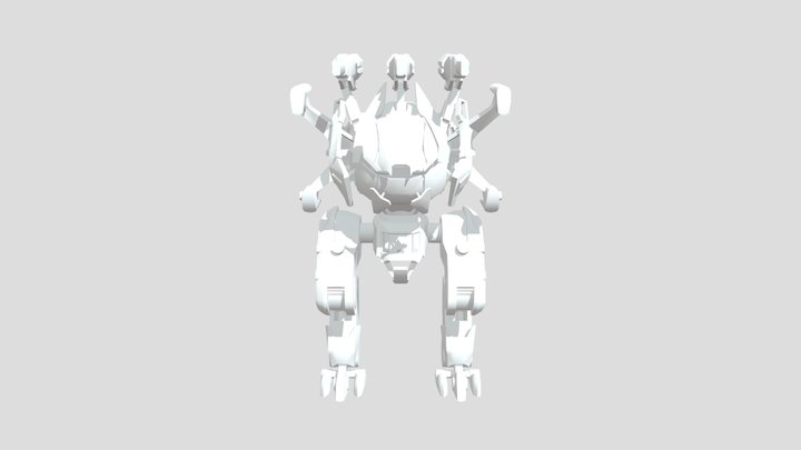 Typhon - War Robots 3D Model