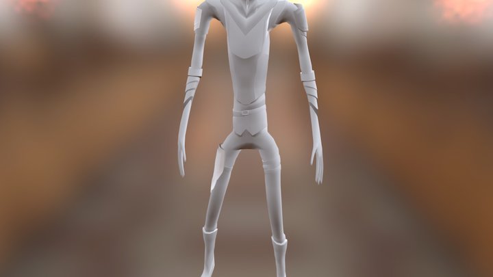Kevin Arms Up Victory02 3D Model