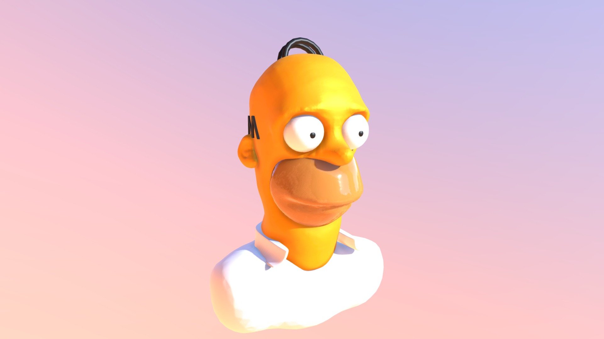 Homer 3d Model By Willbourke Kaboomanimations Aa29561 Sketchfab