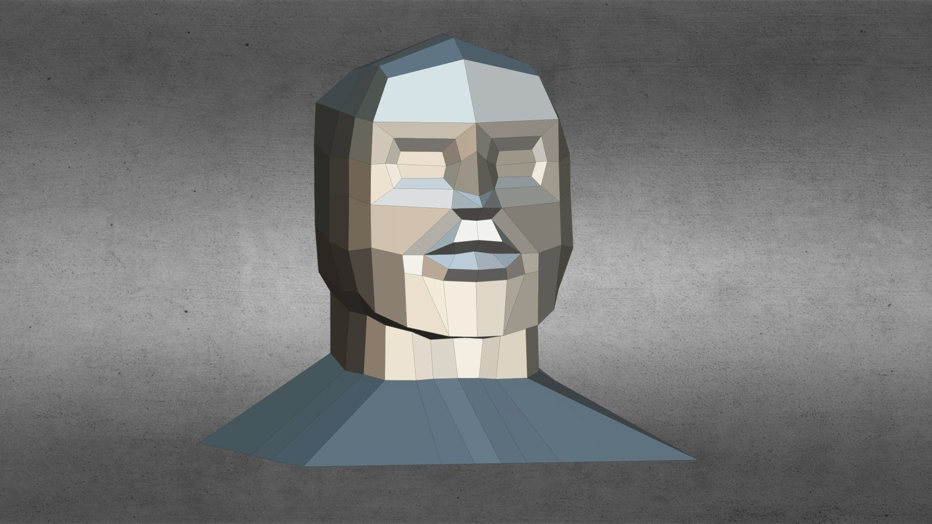 12 8 2022 Head Topology Practice 1 Download Free 3d Model By