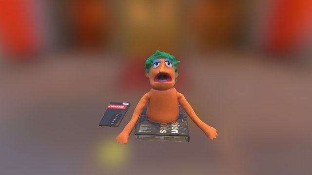 Structure Scan of Knight Lab Muppet 3D Model