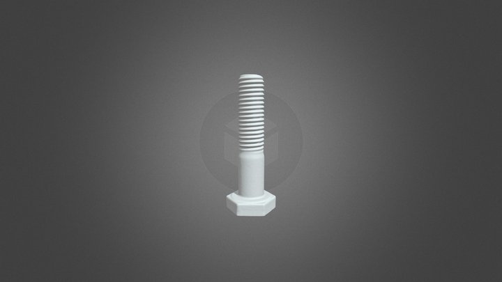 M10 Bolt - 3D Scanned by Revopoint MIRACO – Free 3D Model STL