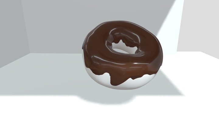 Donut Rosquinha 3D Model