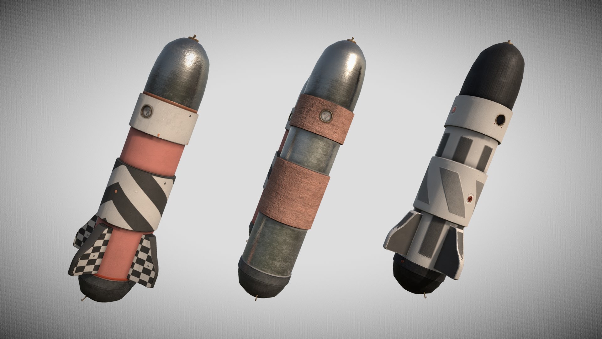 A2 Rocket - 1930s - 3D model by Mad_Lobster_Workshop [aa2d438] - Sketchfab