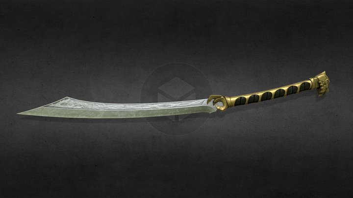 Scimitar 3D Model