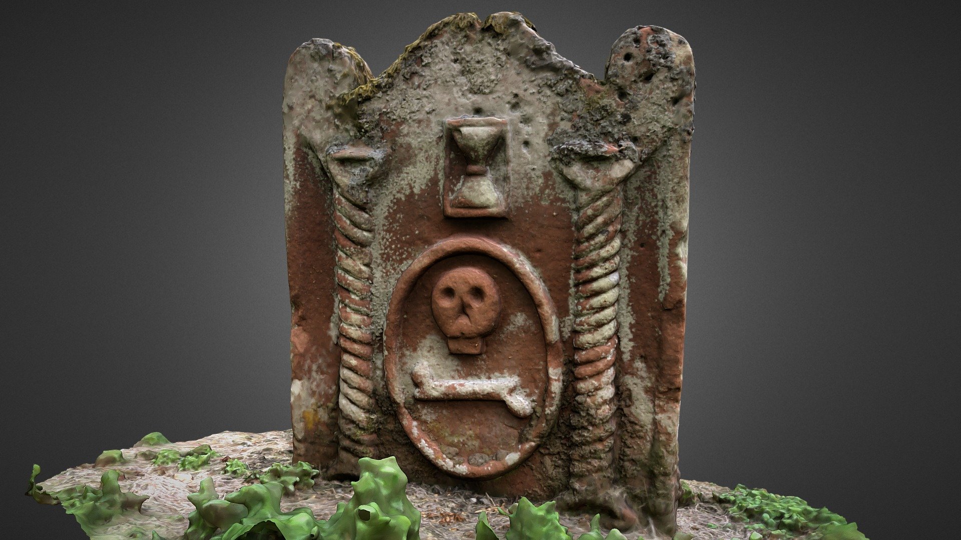 1701 gravestone Stobo Kirk, Scotland