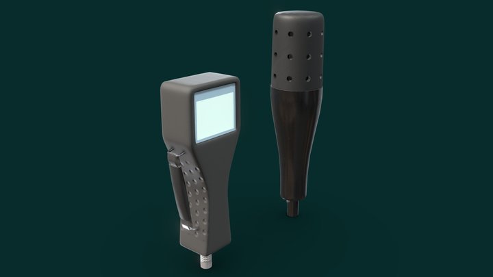 Water Quality Meter 3D Model