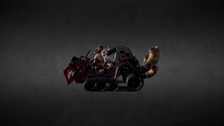Mad-KINGHOG 3D Model