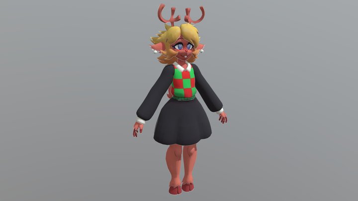 Noelle – Modello 3D gratuito STL